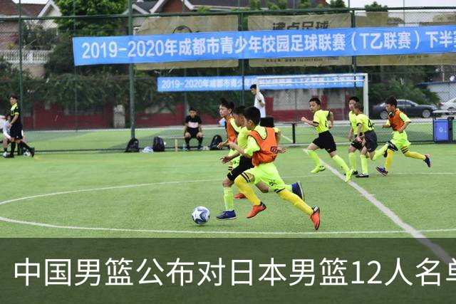 中国男篮公布对日本男篮12人名单，杨瀚森、徐昕等在列